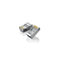 uGreen RJ45 Ethernet fém csatlakozó, 8P / 8C, Cat.6, UTP (10db) kábel és adapter