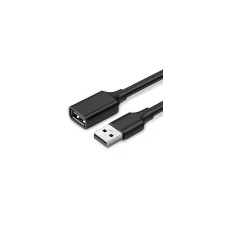 uGreen US103 USB 2.0 hosszabbító kábel, 3 m (fekete) kábel és adapter