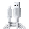 uGreen US199 USB-A – Lightning kábel 2.4A 1.5m ezüst (60162) (60162)