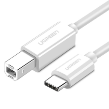 uGreen US241 CB, USB 2.0 kábel nyomtatóhoz, 1.5m, fehér (40417) (UG40417) kábel és adapter