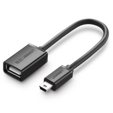 uGreen US249 OTG- mini USB adapter, fekete (10383) (U10383) mobiltelefon kellék
