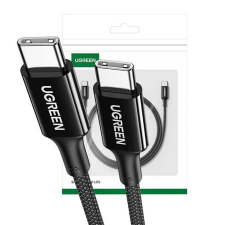 uGreen US557 USB-C - USB-C kábel 100W 0,5m fekete (u20478) (u20478) kábel és adapter