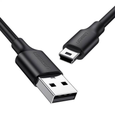 uGreen USB 2.0 apa Mini 5 Pin Apa Kábel 2m (fekete) kábel és adapter