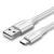 uGreen USB 2.0 - USB Type C QC 3.0 kábel 1m fehér (60121)