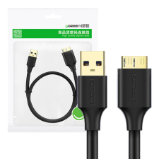 uGreen USB 3.0 - micro USB 3.0 kábel, 1m (fekete) kábel és adapter