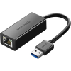 uGreen USB 3.0 to RJ45 Network Adapter Ugreen CR111, Gigabit Ethernet (Black) (20256B)