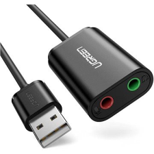 uGreen USB-A To 3,5mm External Stereo Sound Adaptor kábel és adapter