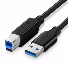UGREEN USB-A to USB-B male/male cable 1m Black kábel és adapter