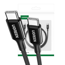 uGreen USB-C - USB-C kábel 1m fekete (15275) (UG15275) kábel és adapter