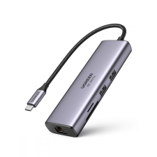 uGreen USB-kábel USB-C-hez UGREEN US287, 3m (fekete) kábel és adapter