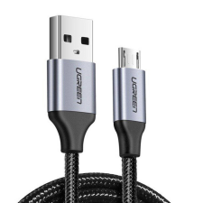 uGreen USB-Micro USB kábel, QC 3.0, 2,4A, 0,25m (fekete) kábel és adapter