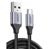 uGreen USB-USB-C QC3.0 UGREEN kábel 0,5 m alumínium csatlakozóval (fekete)