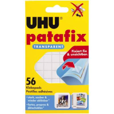 UHU Ragasztó lapok, UHU patafix, átlátszó, tartalom: 56 db (48815) ragasztó
