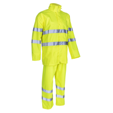  ÚJ! KAWA HI-VIZ SÁRGA PVC ESŐRUHA_S munkaruha