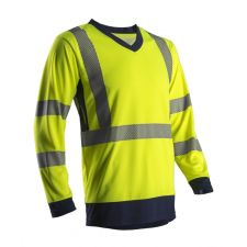  ÚJ! SUNO HI-VIZ SÁRGA HOSSZÚ UJJÚ PÓLÓ_L láthatósági ruházat