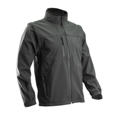  ÚJ! YANG 2/1 LEVEHETŐ UJJÚ FÉRFI SOFTSHELL KABÁT SZÜRKE_XXL
