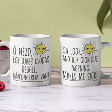  Újabb csodás reggel fehér bögre - Angol felirattal bögrék, csészék