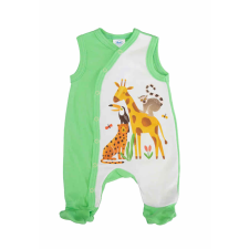  Ujjatlan baba rugdalózó Szafari mintával rugdalózó