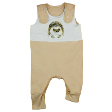  Ujjatlan belül bolyhos baba rugdalózó állatos mintával 2:1 méret rugdalózó