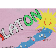  Ujjatlan gyerek póló Balaton felirattal - 104-es méret gyerek póló