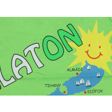  Ujjatlan gyerek póló Balaton felirattal - 110-es méret gyerek póló