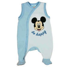 Ujjatlan kisfiú rugdalózó Mickey egér mintával rugdalózó