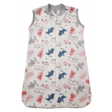  Ujjatlan pamut hálózsák, mintás (56) – Macsek hálózsák, pizsama