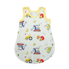  Ujjatlan vékony hálózsák Munkagép mintával 1 TOG hálózsák, pizsama