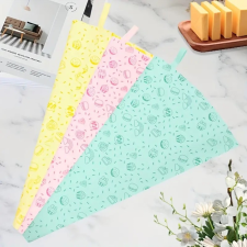 Újrafelhasználható habzsák süti mintás-3 színben - Közepes sütés és főzés