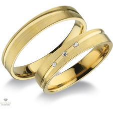 Újvilág Kollekció Arany férfi karikagyűrű 64-es méret - RA407S/64-DB gyűrű