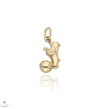 Újvilág Kollekció Arany foci cipő ladával medál - 09S146-1-TC_KT medál