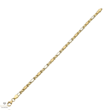 Újvilág Kollekció Arany karlánc 19 cm - 07SF131-3 karkötő