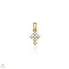 Újvilág Kollekció Arany kereszt medál - 09S137-3-TC_KT