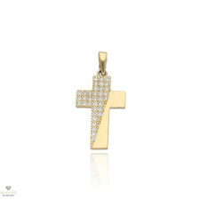Újvilág Kollekció Arany kereszt medál - 09S137-9-TC_KT medál