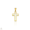 Újvilág Kollekció Arany kereszt medál - 129-LP12-PE