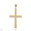 Újvilág Kollekció Arany kereszt medál - UZ-PP2550-01_KT