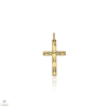 Újvilág Kollekció Arany kereszt medál - X3DCSTP1925-IX-2