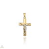 Újvilág Kollekció Arany kereszt medál - XTP201744-III-YW
