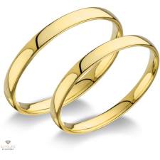 Újvilág Kollekció Arany női karikagyűrű 50-es méret - C25S/N/50-D gyűrű