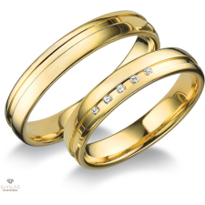 Újvilág Kollekció Arany női karikagyűrű 53-as méret - RA421S/N/53-DB gyűrű