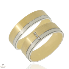 Újvilág Kollekció Arany női karikagyűrű 53-as méret - RA605SF/N/53-DB gyűrű