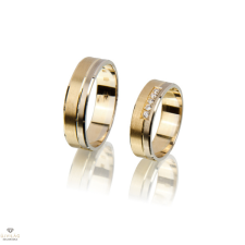 Újvilág Kollekció Arany női karikagyűrű 54-es méret - 837/N/54-DB gyűrű