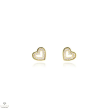 Újvilág Kollekció Arany szív fülbevaló - 02S107-16-TC_KT fülbevaló