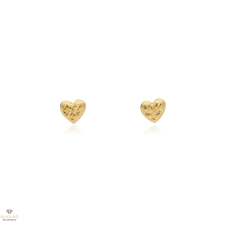 Újvilág Kollekció Arany szív fülbevaló - 02S107-18-TC_KT fülbevaló
