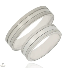 Újvilág Kollekció Ezüst férfi karikagyűrű 60-as méret - S569/60-DB gyűrű