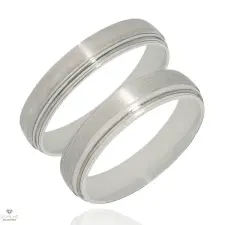 Újvilág Kollekció Ezüst férfi karikagyűrű 68-as méret - S474/68-DB gyűrű