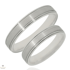 Újvilág Kollekció Ezüst női karikagyűrű 52-es méret - S475/N/52-DB gyűrű
