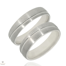 Újvilág Kollekció Ezüst női karikagyűrű 53-as méret - 522/N/53-DB gyűrű