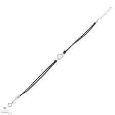 Újvilág Kollekció Ezüst szív karkötő 16 cm - 07BL139-06 karkötő