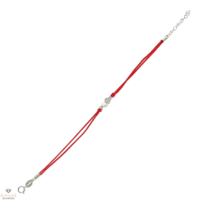 Újvilág Kollekció Ezüst szív karkötő 16 cm - 07RED139-01 karkötő